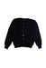 A Black Cardigans from Familiar in size 7Y for girl. (Front View)