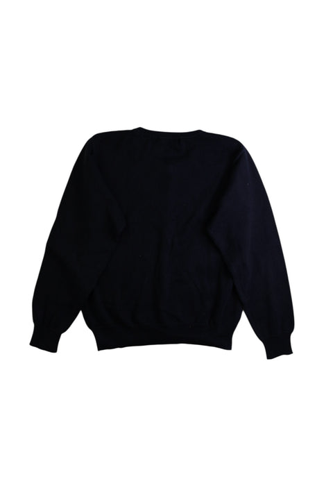 A Black Cardigans from Familiar in size 7Y for girl. (Back View)