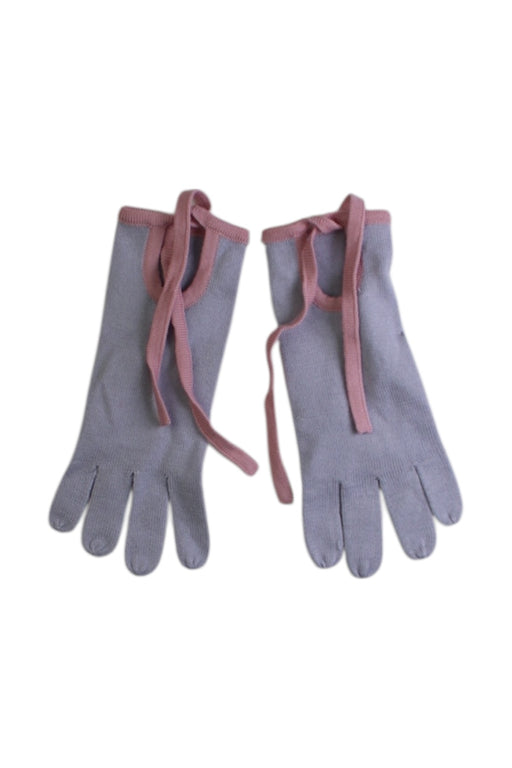 A Grey Gloves & Mittens from Jacadi in size 6T for girl. (Front View)