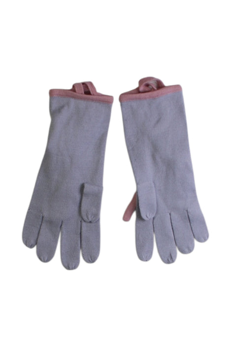 A Grey Gloves & Mittens from Jacadi in size 6T for girl. (Back View)