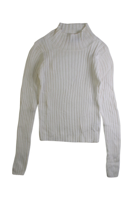 A White Long Sleeve Tops from I Pinco Pallino in size 8Y for girl. (Front View)