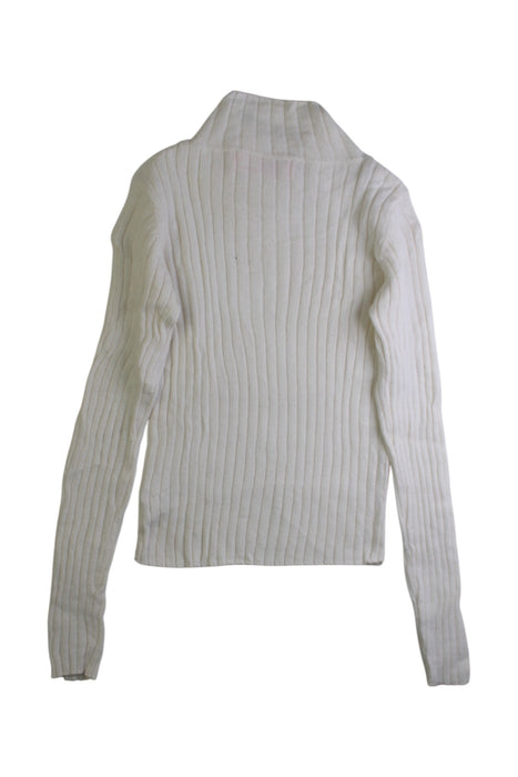 A White Long Sleeve Tops from I Pinco Pallino in size 8Y for girl. (Back View)