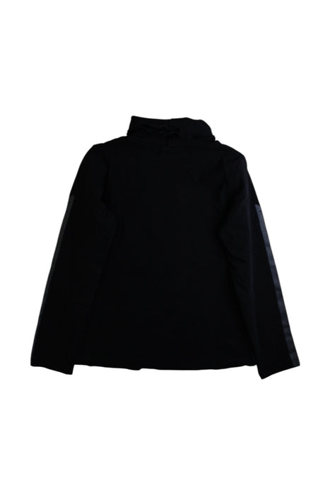 A Black Long Sleeve Tops from Momonittu in size 8Y for girl. (Back View)