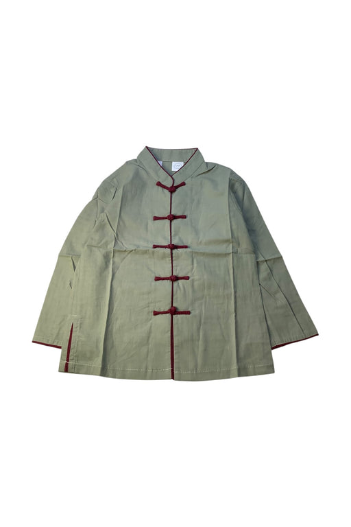 A Green Long Sleeve Tops from Little Valley in size 2T for boy. (Front View)