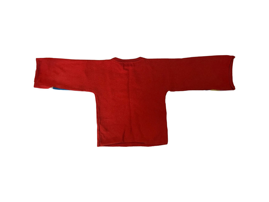 A Red Knit Sweaters from Stella McCartney in size 6T for neutral. (Back View)