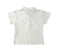 A White Short Sleeve Polos from Petit Bateau in size 2T for boy. (Back View)