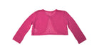 A Pink Cardigans from Miki House in size 3T for girl. (Back View)