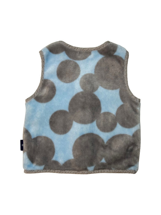 A Blue Sweater Vests from Hakka in size 12-18M for boy. (Back View)