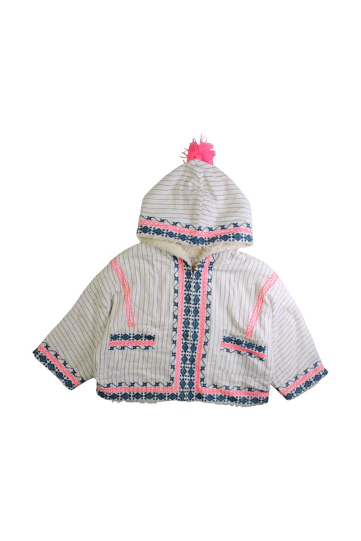 A Multicolour Puffer/Quilted Coats & Outerwear from Louise Misha in size 3T for girl. (Front View)