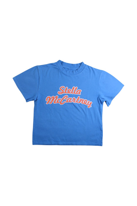 A Blue Short Sleeve T Shirts from Stella McCartney in size 6T for girl. (Front View)