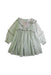 A Green Long Sleeve Dresses from Louise Misha in size 6T for girl. (Front View)