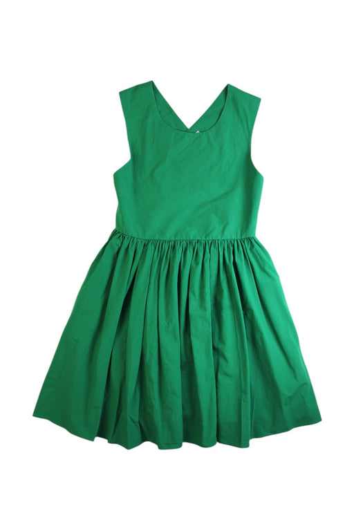 A Green Sleeveless Dresses from COS in size 4T for girl. (Front View)
