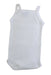 A White Sleeveless Bodysuits from Petit Bateau in size 0-3M for girl. (Back View)