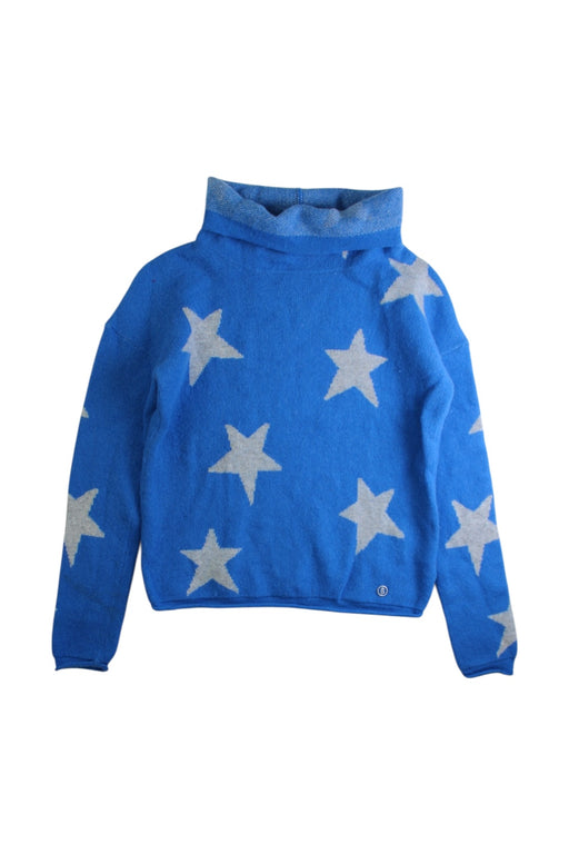A Blue Knit Sweaters from Bogner in size 8Y for girl. (Front View)