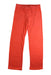 A Red Sweatpants from Juicy Couture in size 10Y for girl. (Front View)