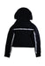 A Black Hooded Sweatshirts from Nike in size 12Y for girl. (Back View)