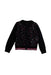 A Black Cardigans from Emporio Armani in size 4T for girl. (Front View)