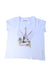A White Short Sleeve T Shirts from Zadig & Voltaire in size 12Y for neutral. (Front View)