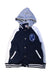A Navy Lightweight Jackets from Bape by A Bathing Ape in size 10Y for boy. (Front View)