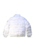 A White Puffer/Quilted Jackets from Moncler in size 12Y for neutral. (Back View)