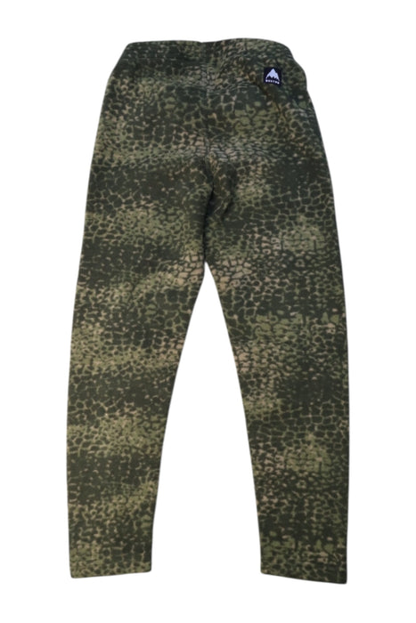 A Green Leggings from Burton in size 6T for neutral. (Back View)