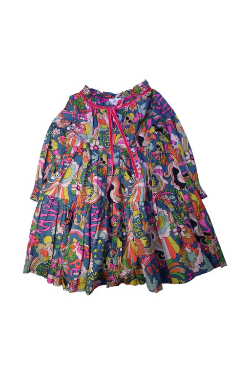 A Multicolour Long Sleeve Dresses from RaspberryPlum in size 3T for girl. (Front View)
