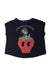 A Black Short Sleeve T Shirts from Joey Hysteric in size 4T for girl. (Front View)