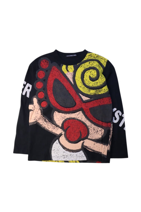 A Multicolour Long Sleeve T Shirts from Hysteric Mini in size 5T for girl. (Front View)