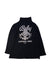 A Black Long Sleeve Tops from Hysteric Mini in size 5T for girl. (Front View)