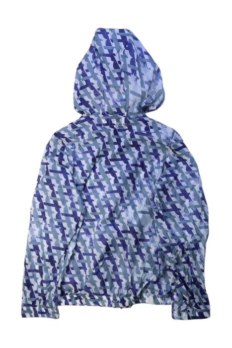 A Blue Lightweight Jackets from Aigle in size 8Y for neutral. (Back View)