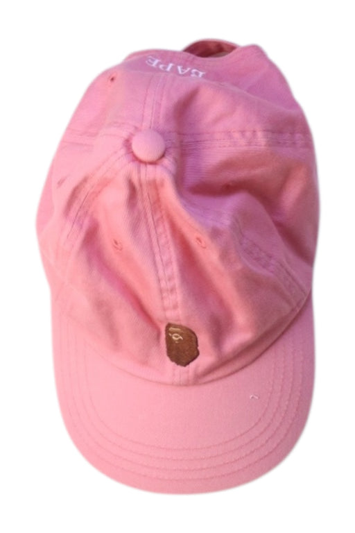 A Pink Caps from Bape by A Bathing Ape in size O/S for girl. (Front View)