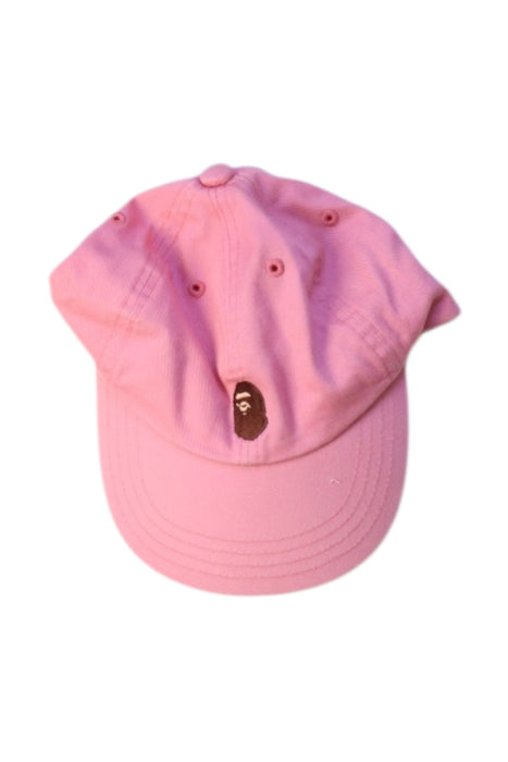 A Pink Caps from Bape by A Bathing Ape in size O/S for girl. (Back View)