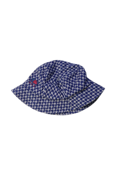 A Blue Sun Hats from MLB in size 7Y for girl. (Back View)