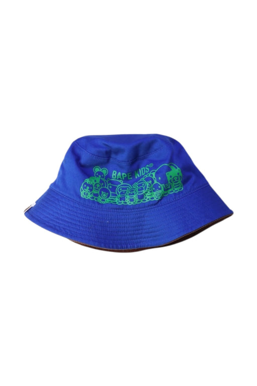 A Blue Sun Hats from Bape by A Bathing Ape in size 6T for neutral. (Front View)