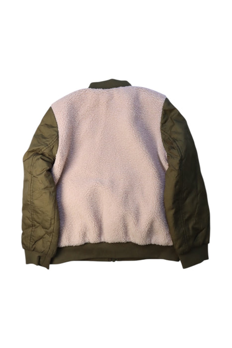 A Green Outerwear Vests from Aigle in size 8Y for boy. (Back View)