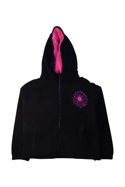 A Black Hooded Sweatshirts from Mardi Mercredi in size 5T for girl. (Front View)