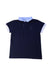 A Navy Short Sleeve Polos from Jacadi in size 4T for boy. (Front View)