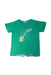 A Green Short Sleeve T Shirts from Ragmart in size 4T for boy. (Front View)
