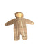 A Grey Snowsuits from The Little White Company in size 0-3M for neutral. (Front View)