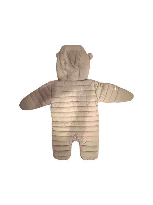 A Grey Snowsuits from The Little White Company in size 0-3M for neutral. (Back View)