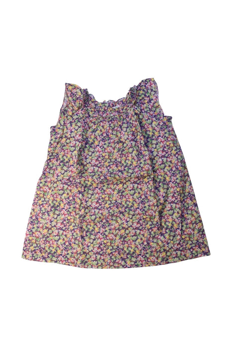 A Multicolour Sleeveless Dresses from Bonpoint in size 3T for girl. (Front View)