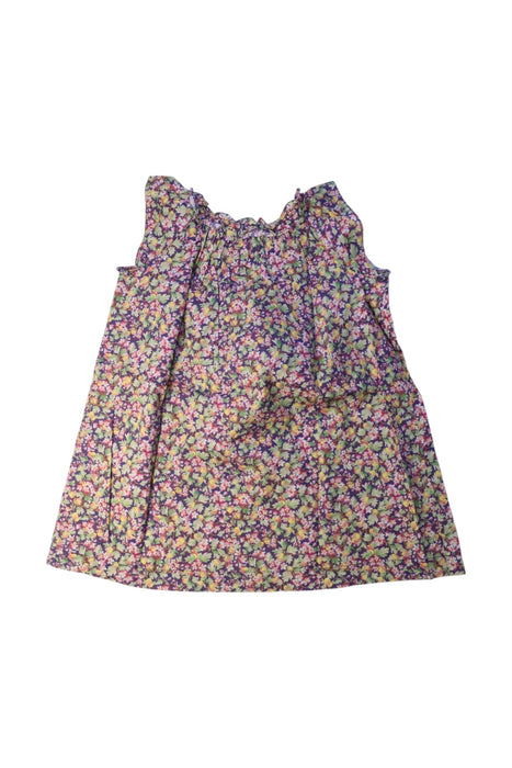 A Multicolour Sleeveless Dresses from Bonpoint in size 3T for girl. (Back View)