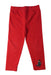 A Red Leggings from Ralph Lauren in size 2T for girl. (Front View)