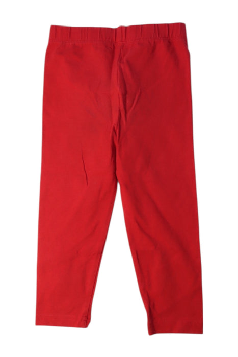 A Red Leggings from Ralph Lauren in size 2T for girl. (Back View)