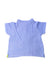 A Blue Short Sleeve Tops from Jacadi in size 6-12M for boy. (Back View)