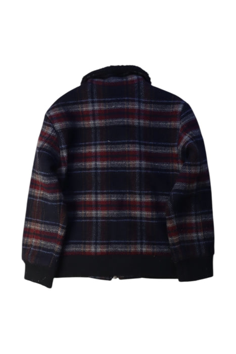 A Multicolour Lightweight Jackets from Monoprix in size 6T for boy. (Back View)