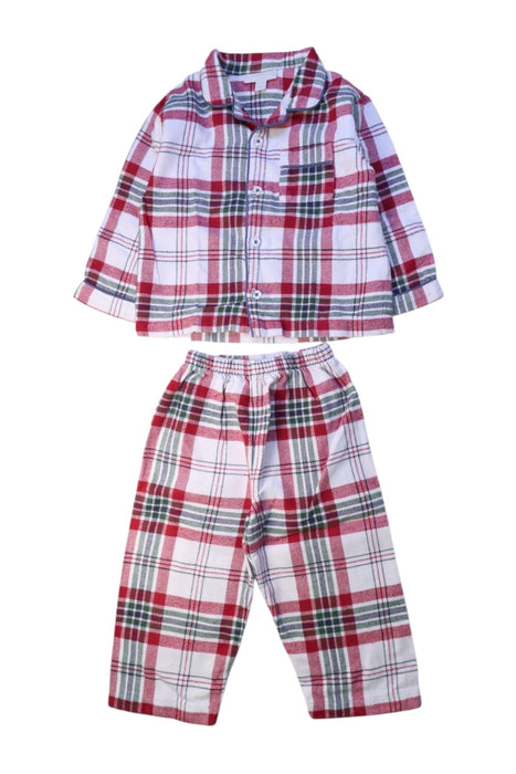 A Multicolour Pyjama Sets from The Little White Company in size 18-24M for boy. (Front View)