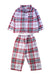 A Multicolour Pyjama Sets from The Little White Company in size 18-24M for boy. (Front View)