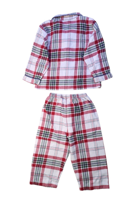 A Multicolour Pyjama Sets from The Little White Company in size 18-24M for boy. (Back View)