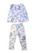 A Multicolour Pyjama Sets from Petit Bateau in size 3T for girl. (Back View)